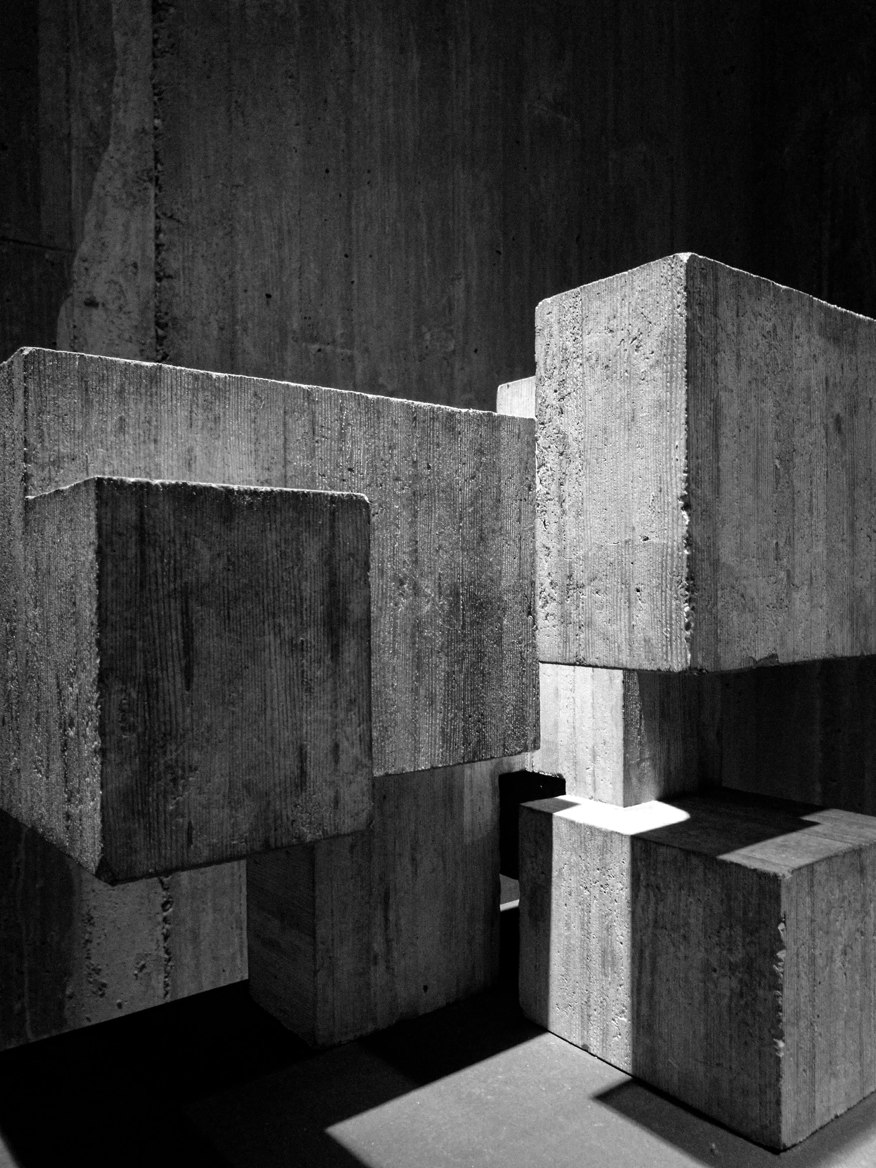 Concrete Blocks Brutalist